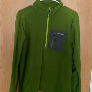 Eddie Bauer 3/4 zip pull over